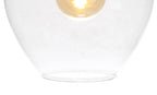 Luminosity Designs Ltd - Minimalist Pendant with Braided Cable 28cm Round, 1 x E27 - Luminosity Designs Ltd