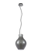 Luminosity Designs Ltd - Minimalist Pendant with Braided Cable 28cm Round, 1 x E27 - Luminosity Designs Ltd
