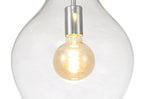 Luminosity Designs Ltd - Minimalist Pendant with Braided Cable 28cm Round, 1 x E27 - Luminosity Designs Ltd