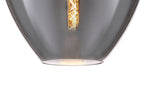 Luminosity Designs Ltd - Minimalist Pendant with Braided Cable, 38cm Round, 1 x E27 - Luminosity Designs Ltd