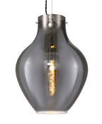 Luminosity Designs Ltd - Minimalist Pendant with Braided Cable, 38cm Round, 1 x E27 - Luminosity Designs Ltd