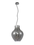 Luminosity Designs Ltd - Minimalist Pendant with Braided Cable, 38cm Round, 1 x E27 - Luminosity Designs Ltd