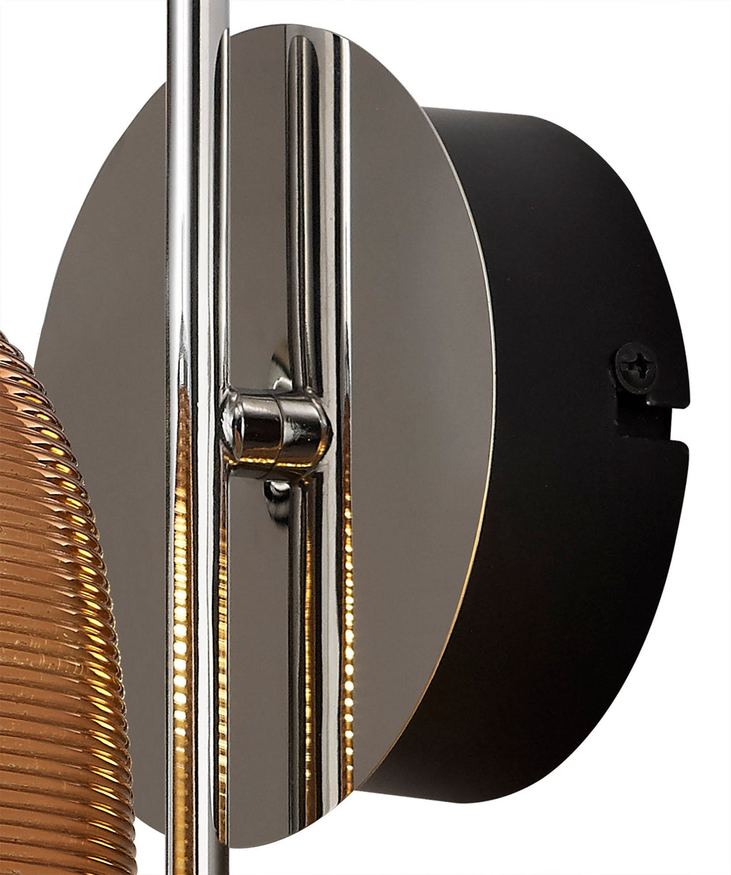 Luminosity Designs - Miranda Switched Wall Lamp, 1 x 6W LED, 4000K, 540lm - Luminosity Designs Ltd