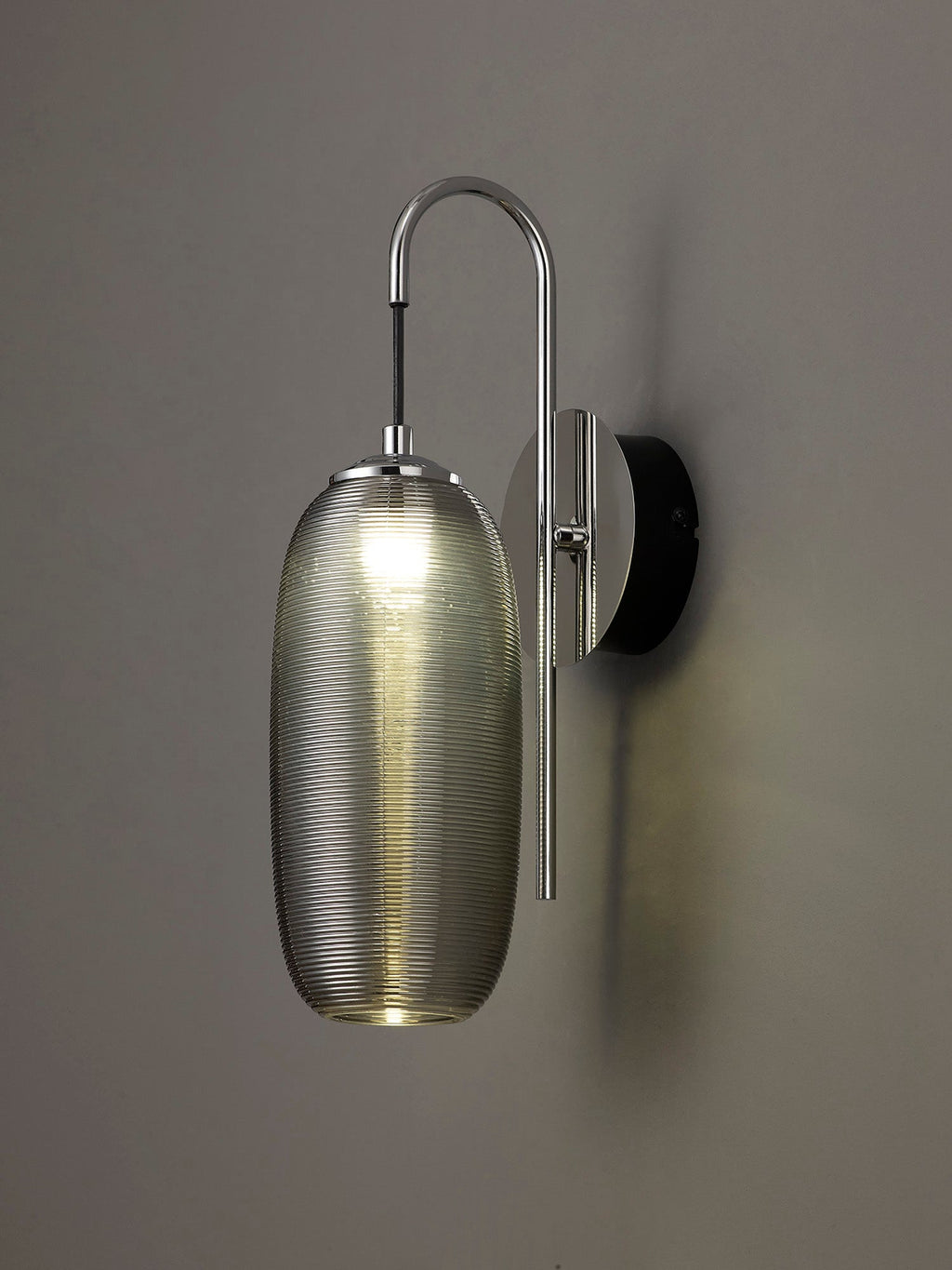 Luminosity Designs - Miranda Switched Wall Lamp, 1 x 6W LED, 4000K, 540lm - Luminosity Designs Ltd