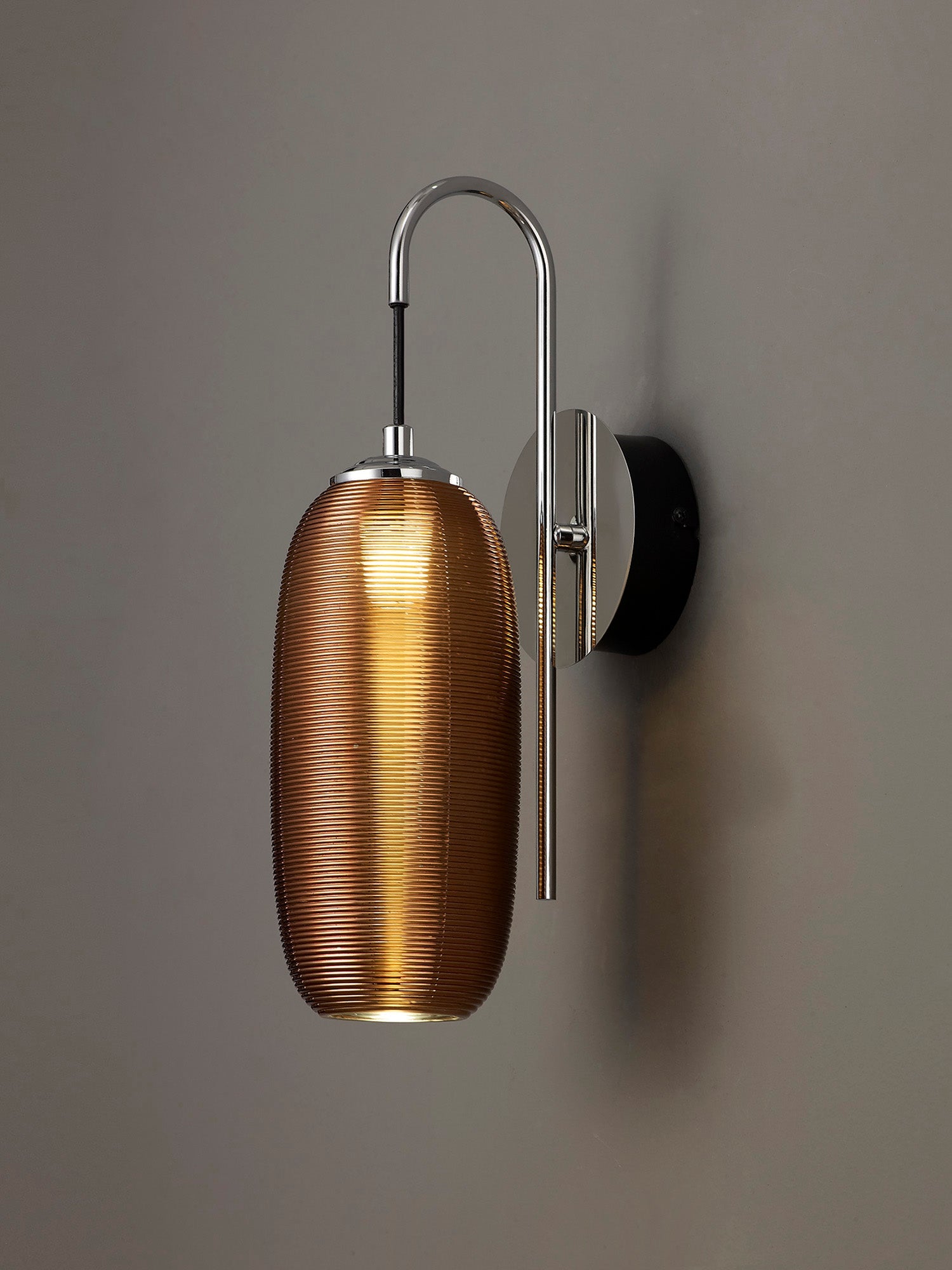 Luminosity Designs - Miranda Switched Wall Lamp, 1 x 6W LED, 4000K, 540lm - Luminosity Designs Ltd