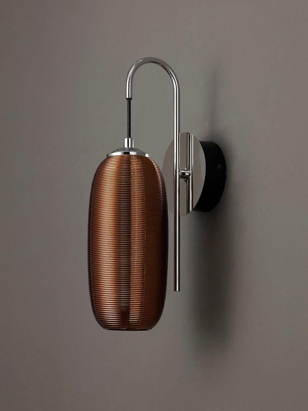 Luminosity Designs - Miranda Switched Wall Lamp, 1 x 6W LED, 4000K, 540lm - Luminosity Designs Ltd