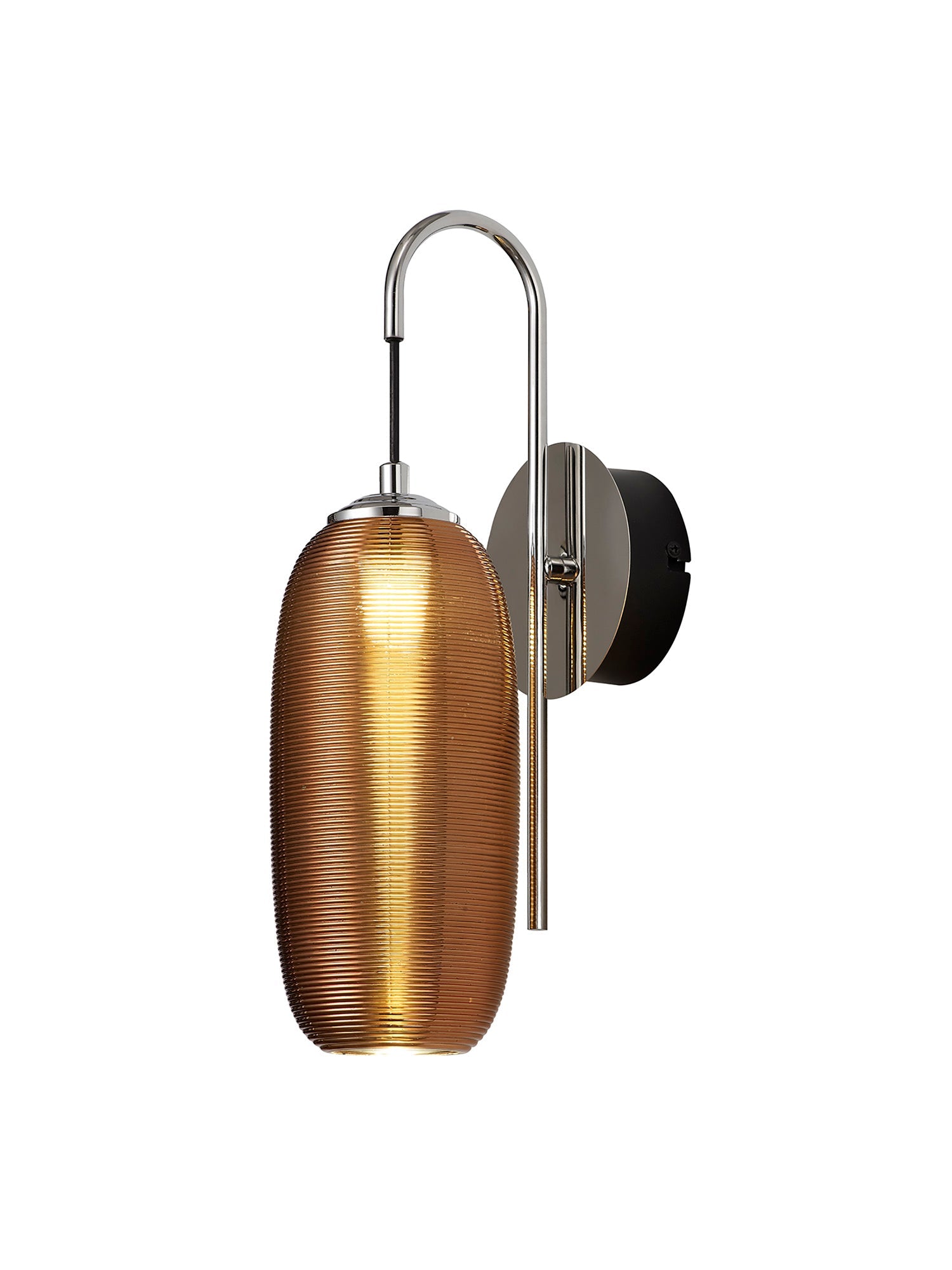 Luminosity Designs - Miranda Switched Wall Lamp, 1 x 6W LED, 4000K, 540lm - Luminosity Designs Ltd