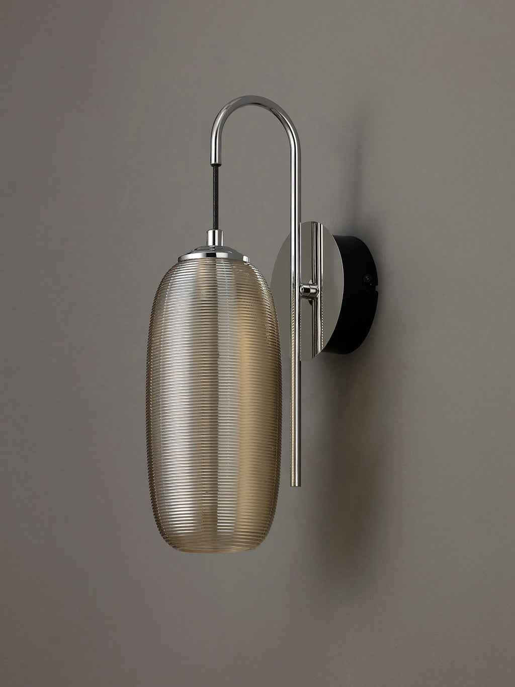 Luminosity Designs - Miranda Switched Wall Lamp, 1 x 6W LED, 4000K, 540lm - Luminosity Designs Ltd