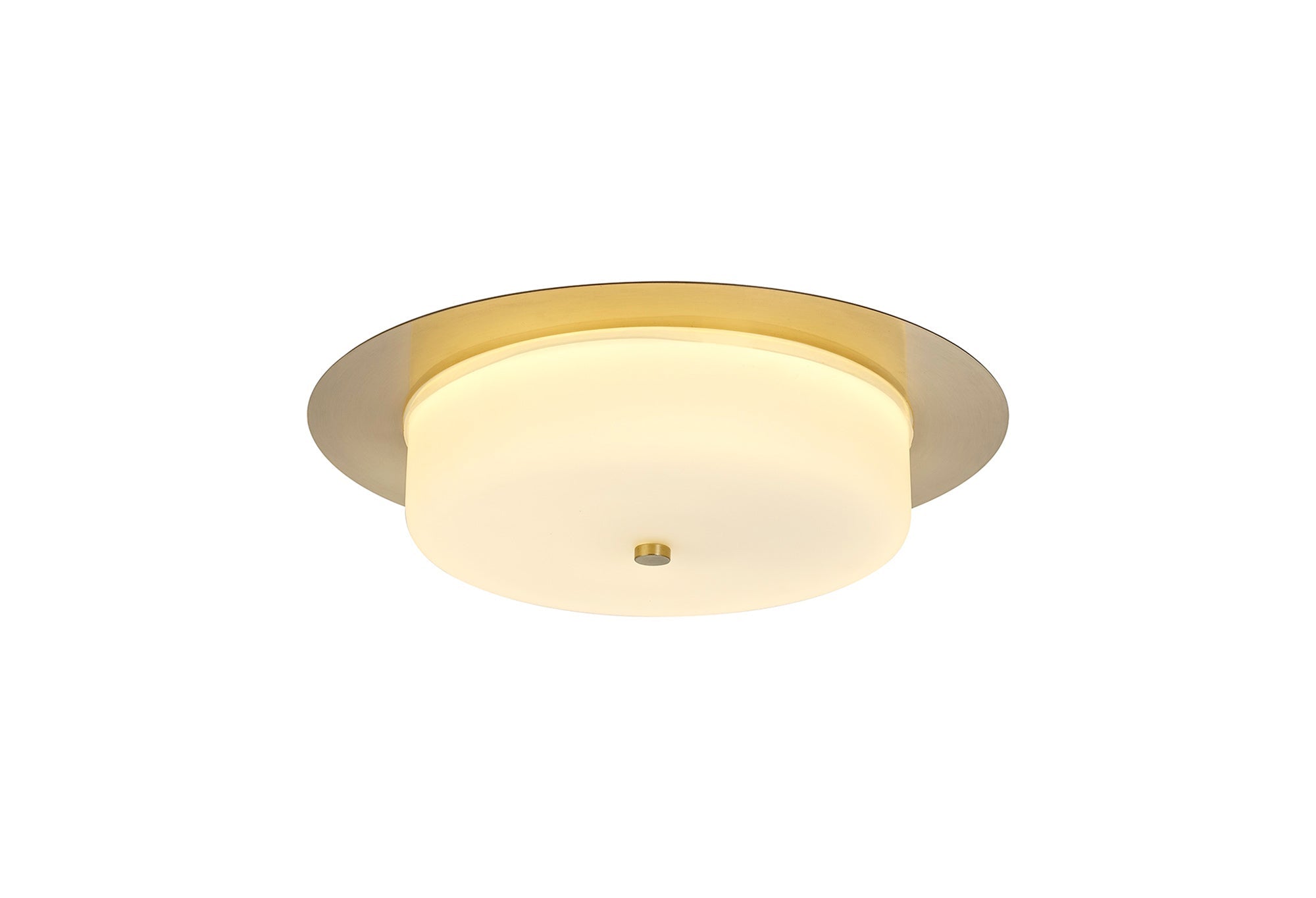Luminosity Designs Ltd - Mist 35cm Bathroom Ceiling Light , 18W LED, 3000K, 1080lm, IP44 Rated - Luminosity Designs Ltd
