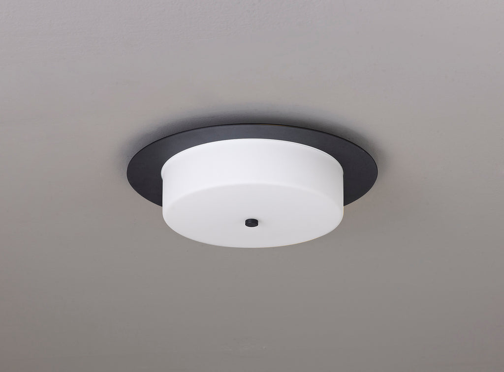 Mist 35cm Bathroom Ceiling Light , 18W LED, 3000K, 1080lm, IP44 Rated