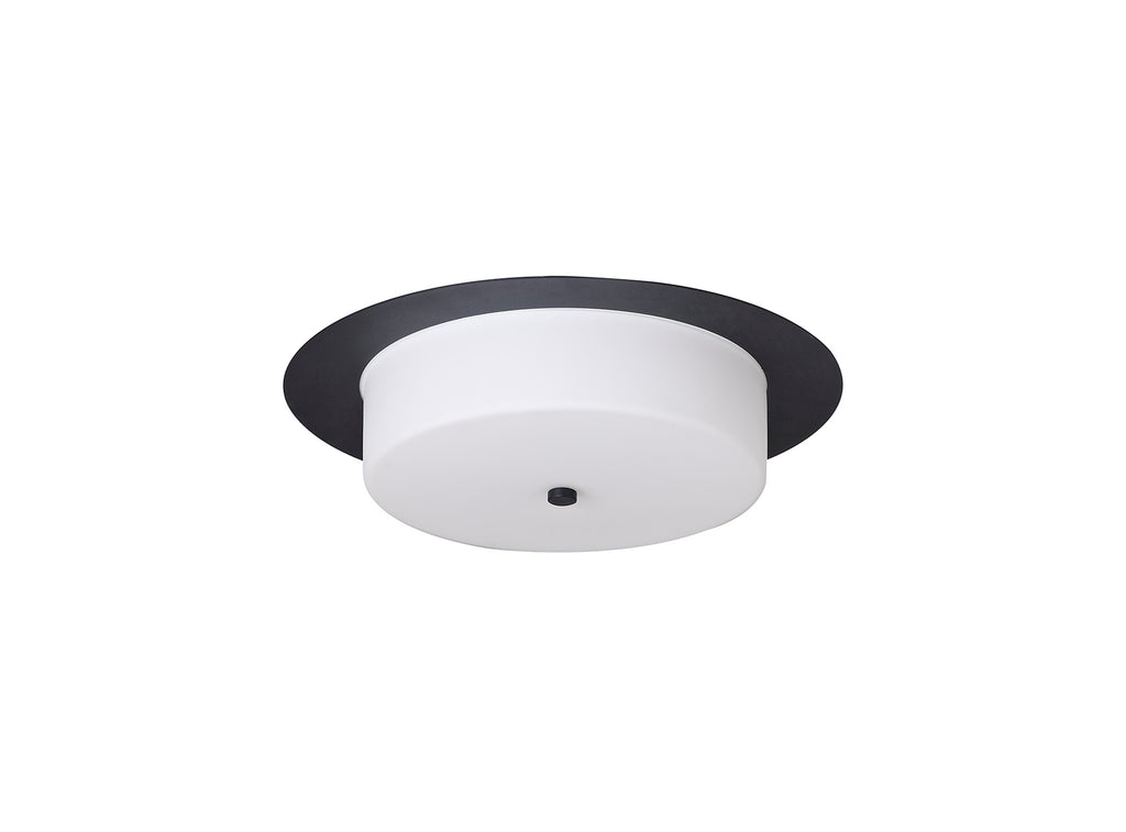 Mist 35cm Bathroom Ceiling Light , 18W LED, 3000K, 1080lm, IP44 Rated
