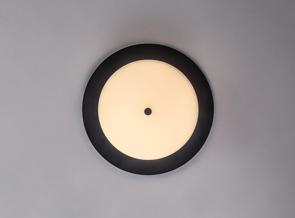 Mist 35cm Bathroom Ceiling Light , 18W LED, 3000K, 1080lm, IP44 Rated