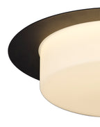 Mist 35cm Bathroom Ceiling Light , 18W LED, 3000K, 1080lm, IP44 Rated