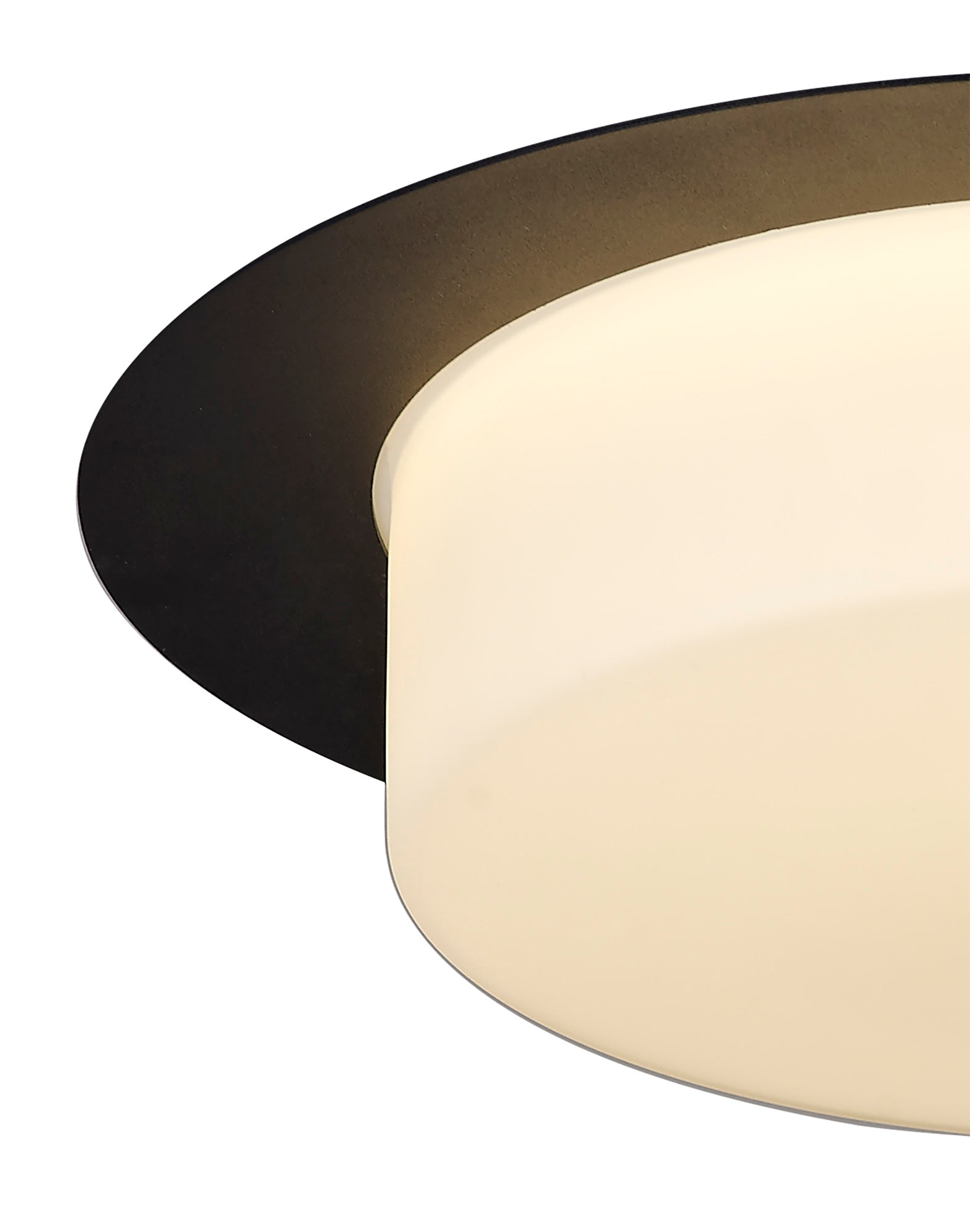 Mist 35cm Bathroom Ceiling Light , 18W LED, 3000K, 1080lm, IP44 Rated