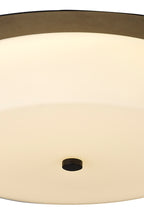 Mist 35cm Bathroom Ceiling Light , 18W LED, 3000K, 1080lm, IP44 Rated