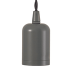 Luminosity Designs - Modern Pre Wired CLASS 2 Metal Pendant Lampholder With Shade Ring - Luminosity Designs Ltd
