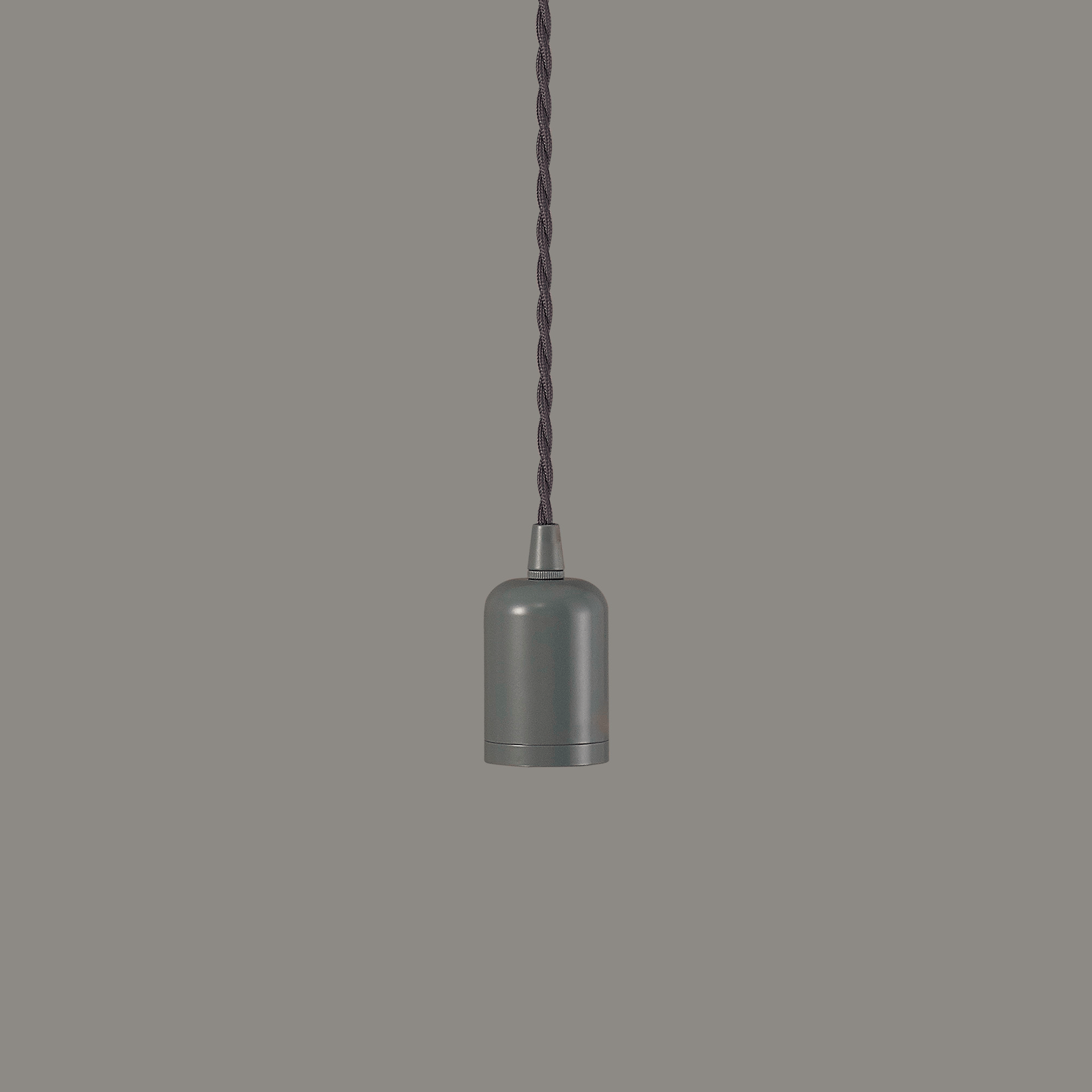 Luminosity Designs - Modern Pre Wired CLASS 2 Metal Pendant Lampholder With Shade Ring - Luminosity Designs Ltd