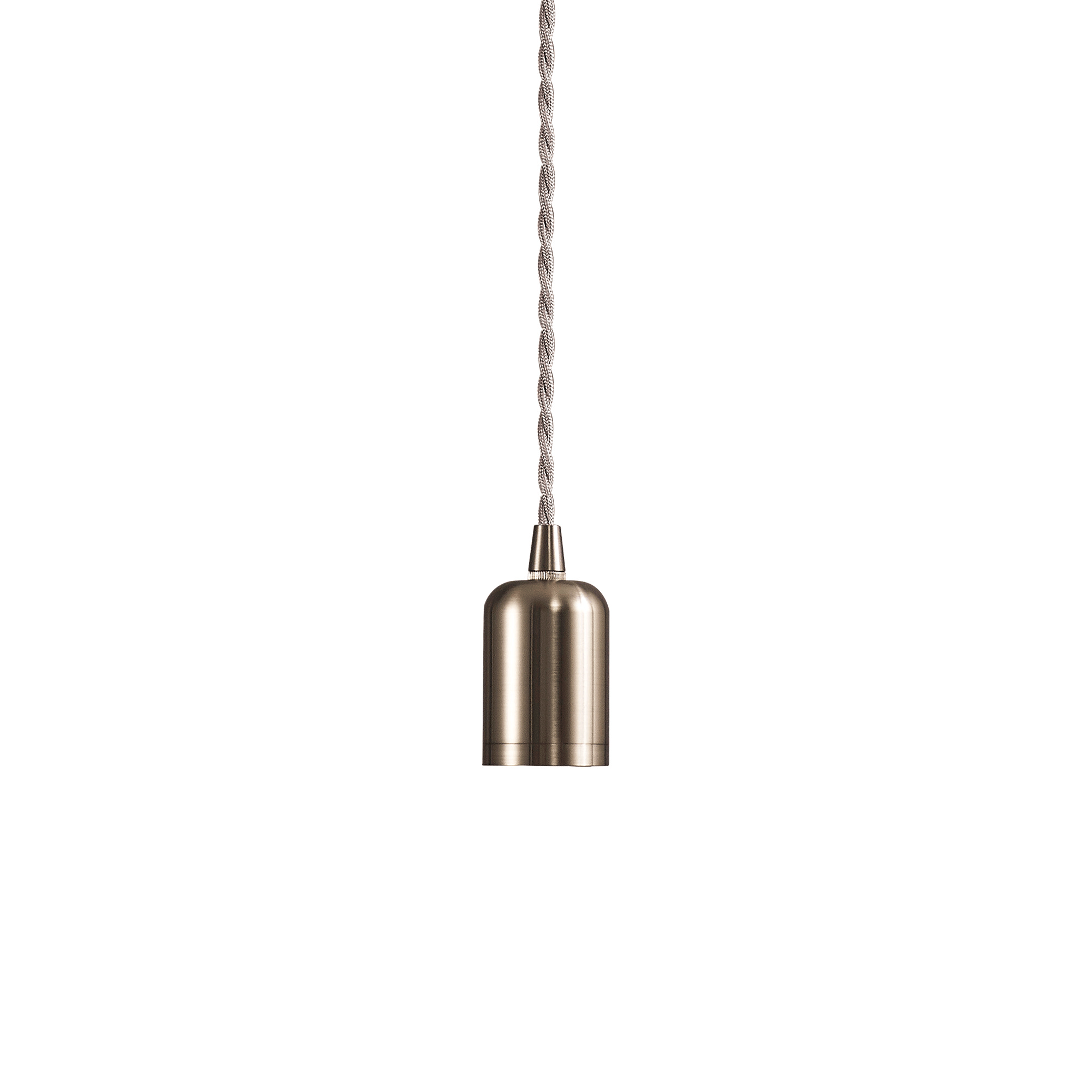 Luminosity Designs - Modern Pre Wired CLASS 2 Metal Pendant Lampholder With Shade Ring - Luminosity Designs Ltd