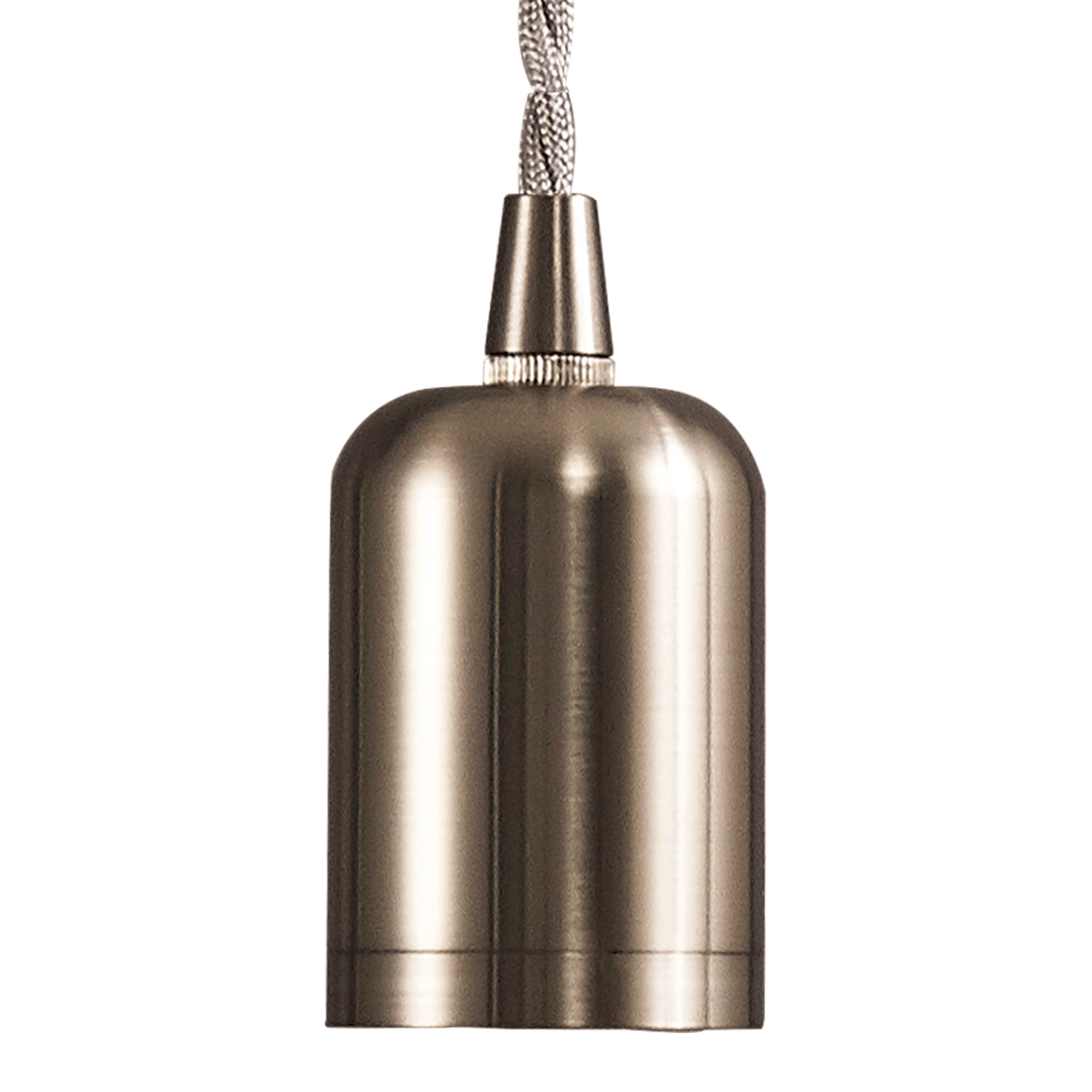 Luminosity Designs - Modern Pre Wired CLASS 2 Metal Pendant Lampholder With Shade Ring - Luminosity Designs Ltd