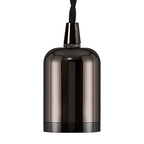 Luminosity Designs - Modern Pre Wired CLASS 2 Metal Pendant Lampholder With Shade Ring - Luminosity Designs Ltd