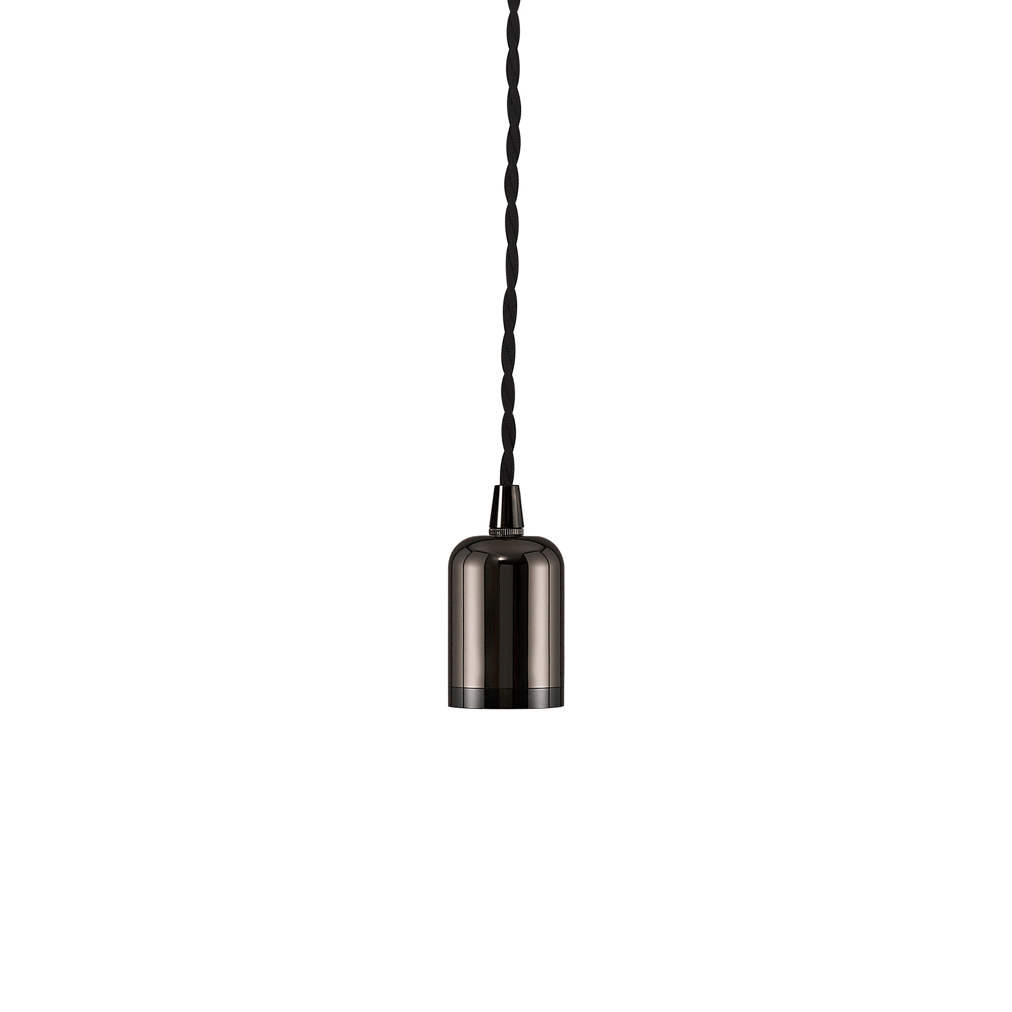 Luminosity Designs - Modern Pre Wired CLASS 2 Metal Pendant Lampholder With Shade Ring - Luminosity Designs Ltd