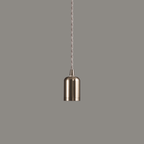 Luminosity Designs - Modern Pre Wired CLASS 2 Metal Pendant Lampholder With Shade Ring - Luminosity Designs Ltd