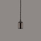 Luminosity Designs - Modern Pre Wired CLASS 2 Metal Pendant Lampholder With Shade Ring - Luminosity Designs Ltd