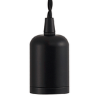 Luminosity Designs - Modern Pre Wired CLASS 2 Metal Pendant Lampholder With Shade Ring - Luminosity Designs Ltd