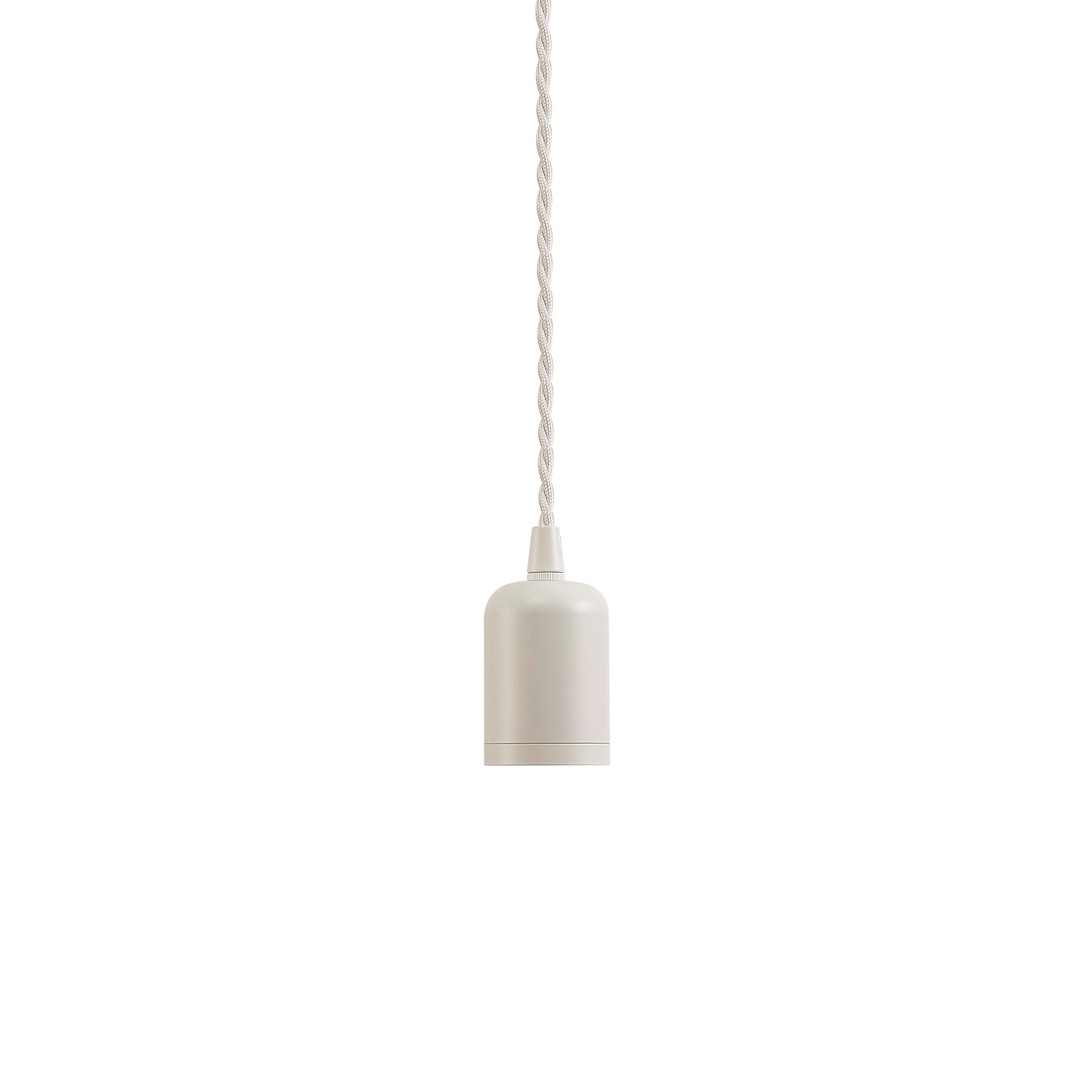 Luminosity Designs - Modern Pre Wired CLASS 2 Metal Pendant Lampholder With Shade Ring - Luminosity Designs Ltd