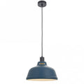 Endon - Mono Petrol Industrial Pendant Shade - Luminosity Designs Ltd