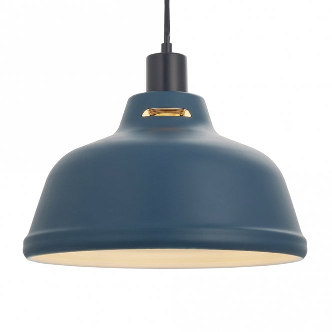 Endon - Mono Petrol Industrial Pendant Shade - Luminosity Designs Ltd