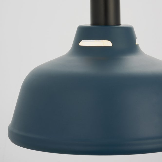 Endon - Mono Petrol Industrial Pendant Shade - Luminosity Designs Ltd