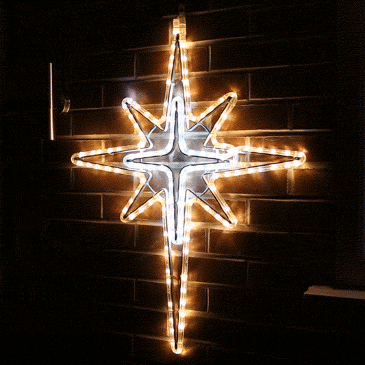 Connectable Professional Grade Outdoor North Star Motif