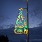 Connectable Professional Grade Outdoor Christmas Tree Lampost Motif