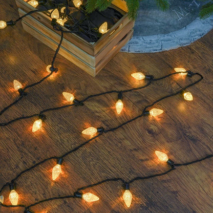 Connectable Professional Grade Outdoor Christmas Pine Cone Lights = please email before purchase to check stock availability