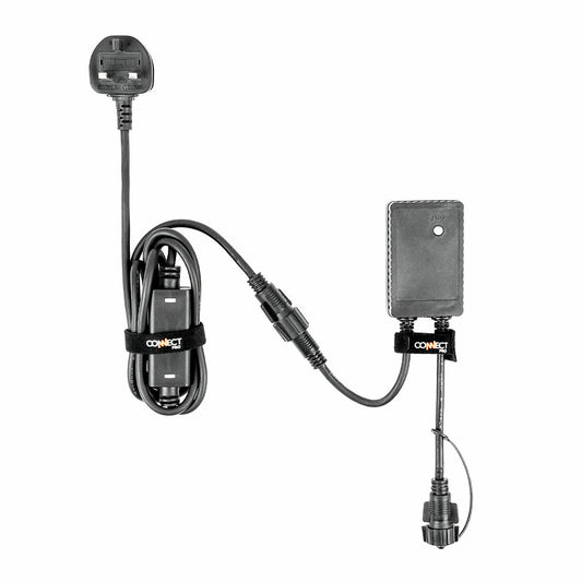 Connectable Professional Grade Outdoor Lighting Starter Lead With Timer