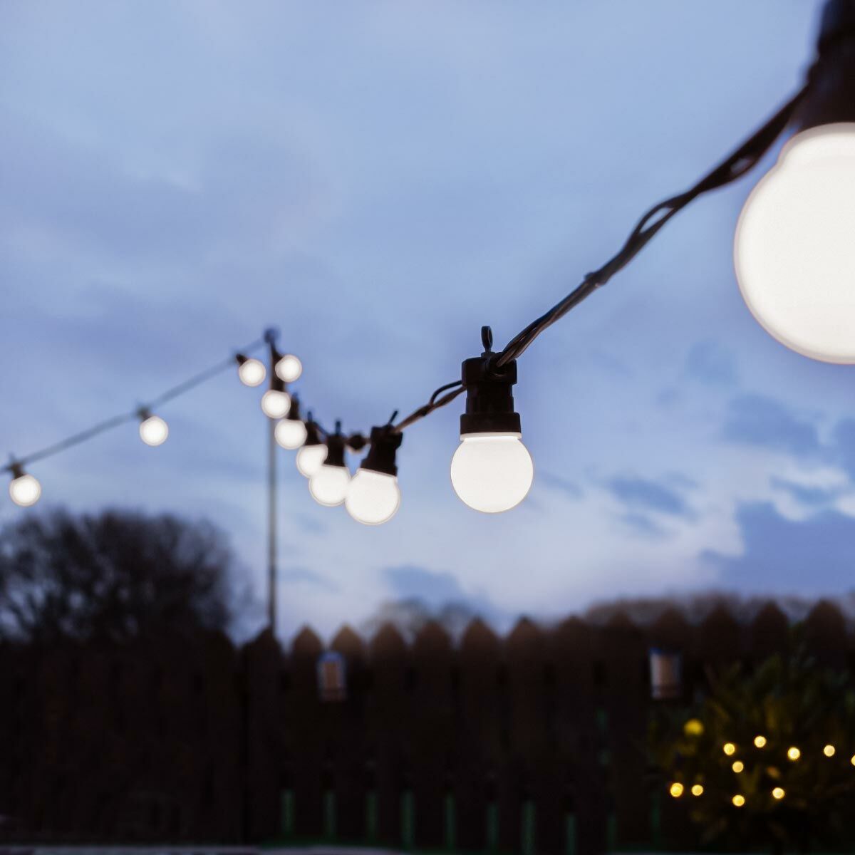 Connectable Professional Grade Outdoor Festoon Lighting