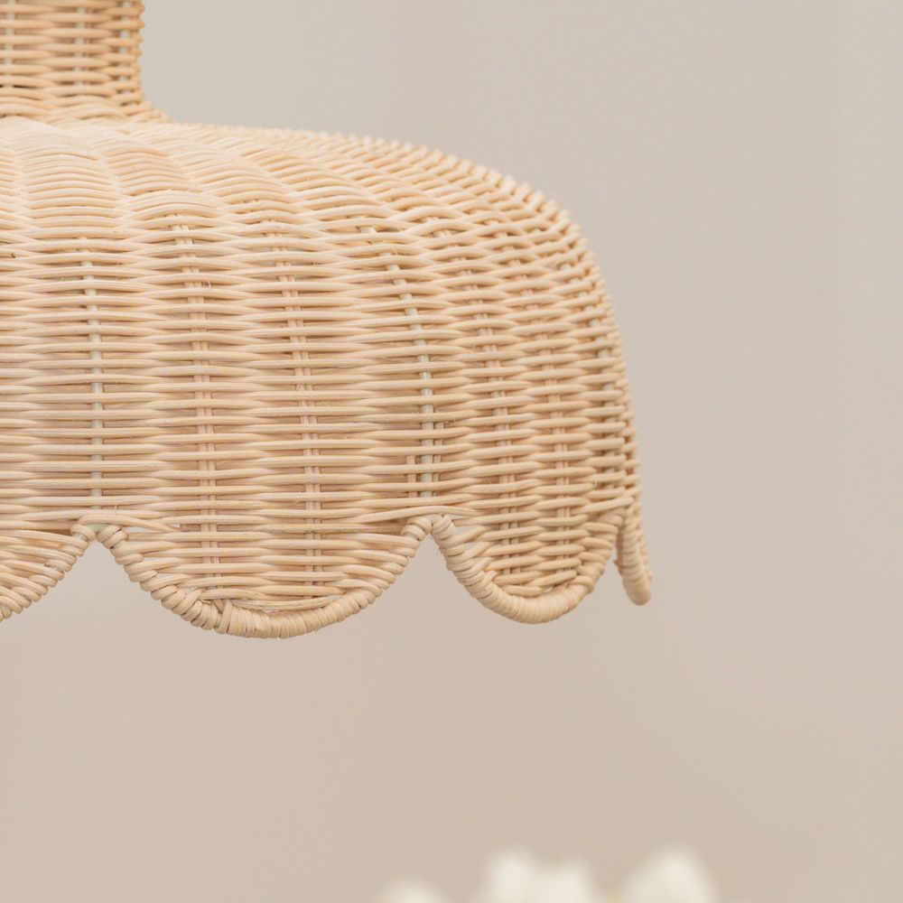lse - Naveah Eco Friendly Natural Rattan Pendant Shade - Luminosity Designs Ltd