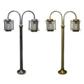 William Estbridge - Navigator Forged Beacon 2 Light in Natural Brass - Luminosity Designs Ltd