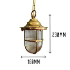 William Estbridge - Navigator Forged Hanging Pier Lantern - Luminosity Designs Ltd