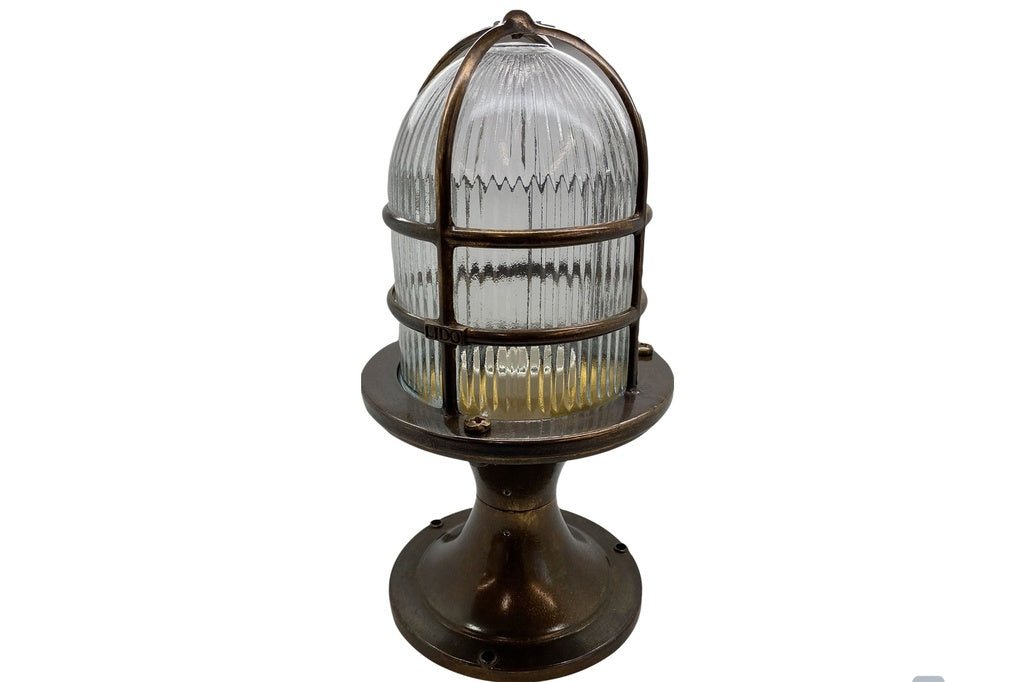 William Estbridge - Navigator Forged Large Post Lantern - Luminosity Designs Ltd