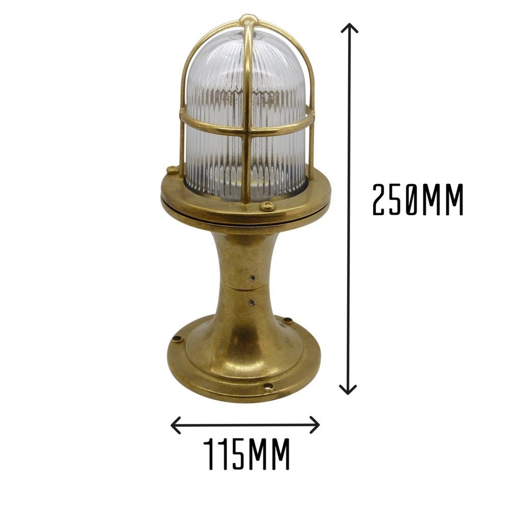 William Estbridge - Navigator Forged Small Post Lantern - Luminosity Designs Ltd