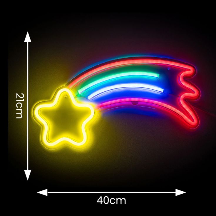 Luminosity Designs - Neon Shooting Star LED - Luminosity Designs Ltd