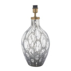 Luminosity Designs - Neptune Charcoal Artisan Glass Table Lamp - Luminosity Designs Ltd