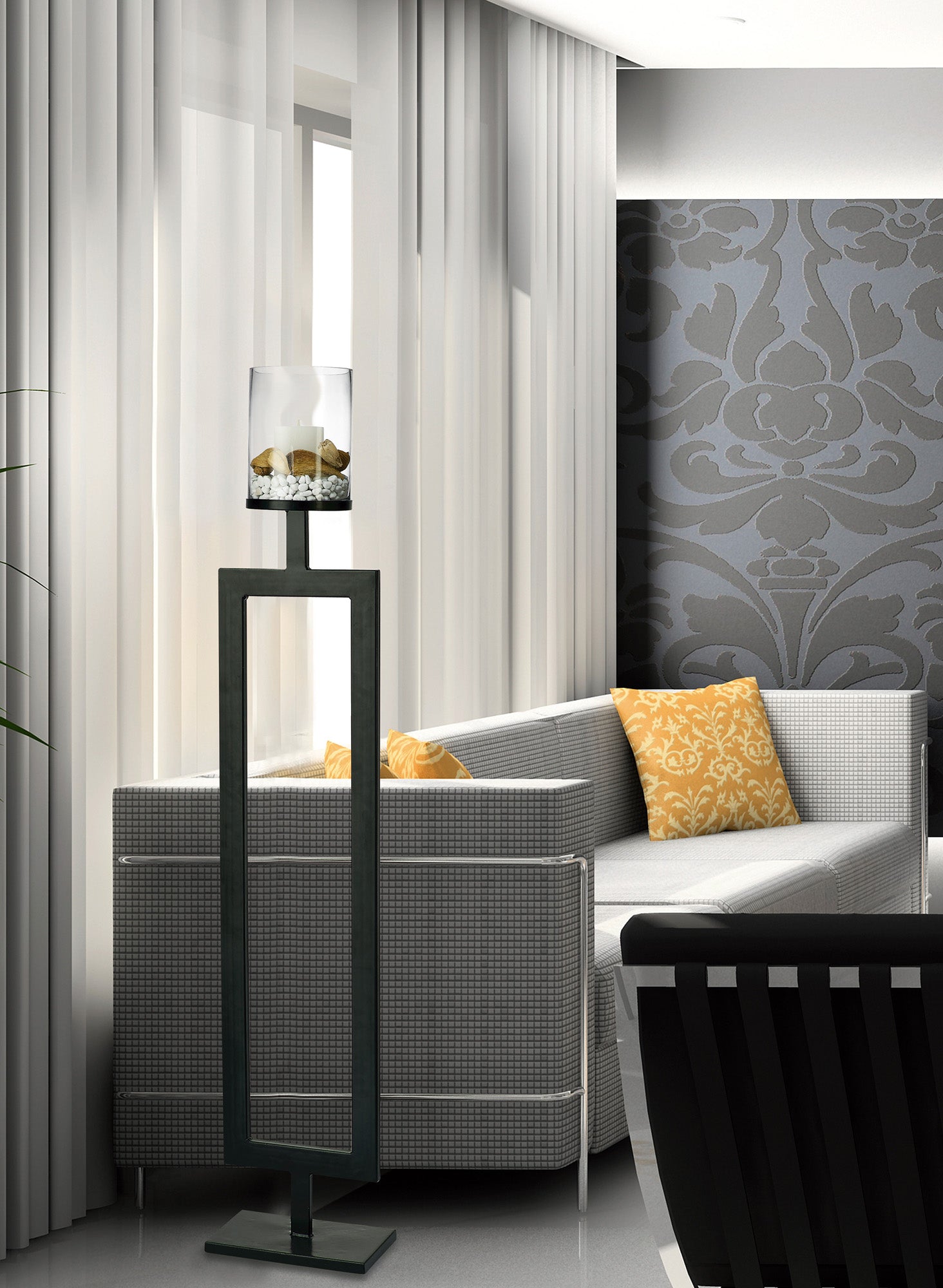 Diyas Home - Nerissa Candle Holder - Luminosity Designs Ltd