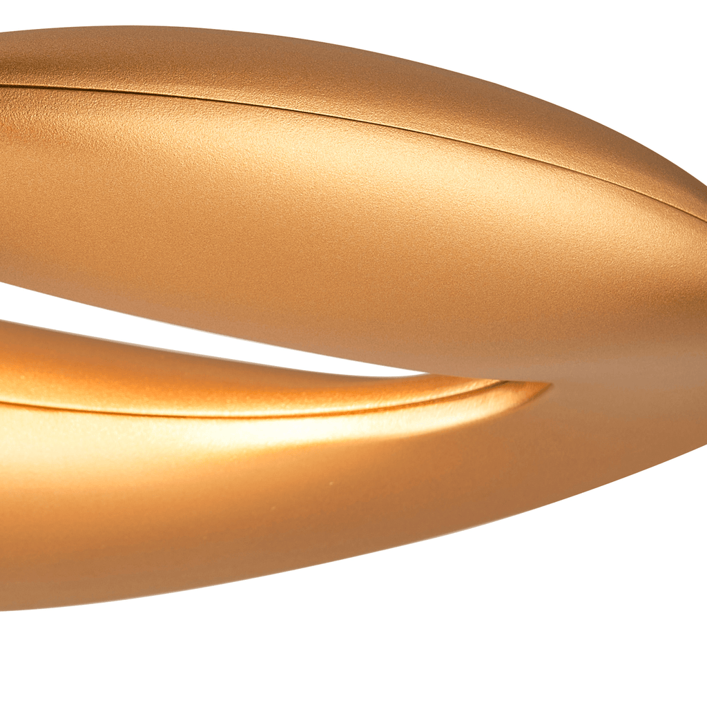 inspired - Nico Retro style Curved Wall Light with Integrated LED - Luminosity Designs Ltd