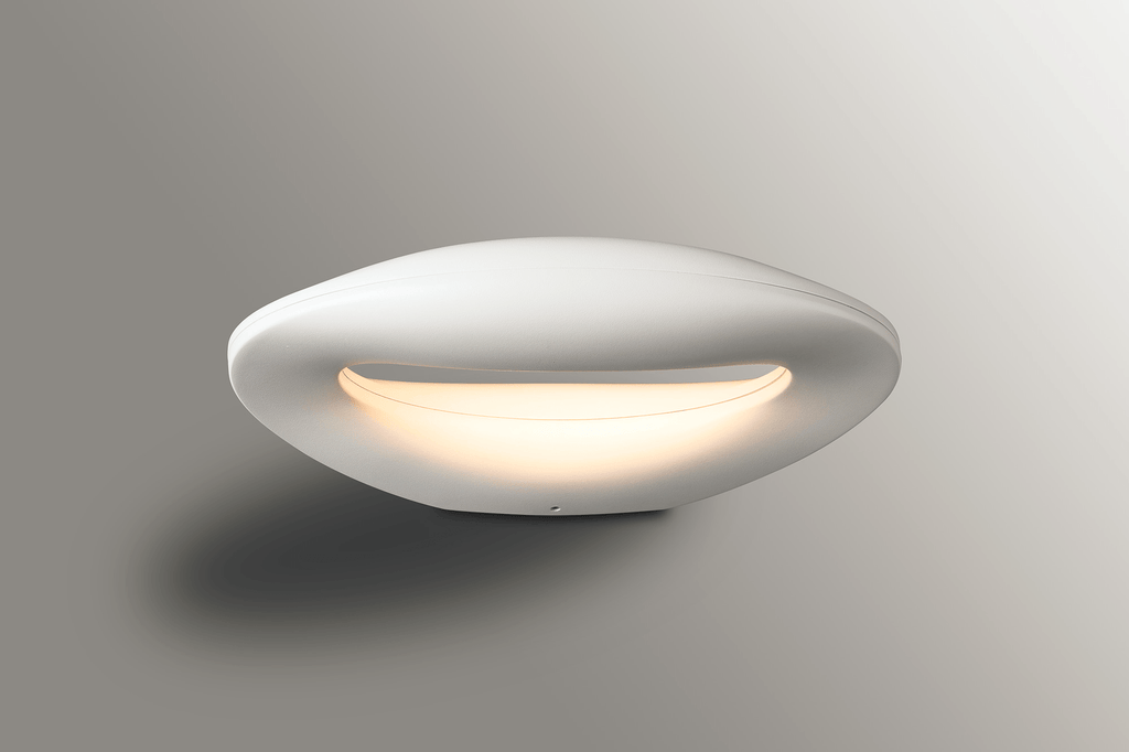 inspired - Nico Retro style Curved Wall Light with Integrated LED - Luminosity Designs Ltd