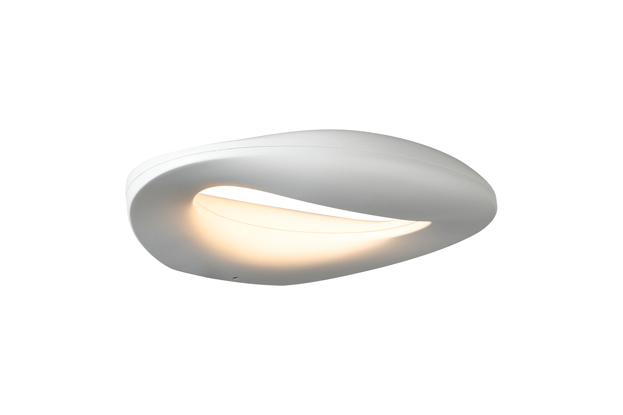 inspired - Nico Retro style Curved Wall Light with Integrated LED - Luminosity Designs Ltd