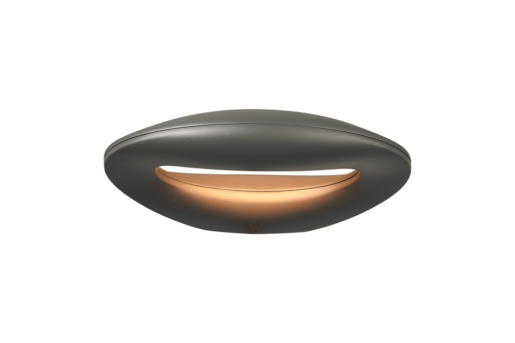 inspired - Nico Retro style Curved Wall Light with Integrated LED - Luminosity Designs Ltd