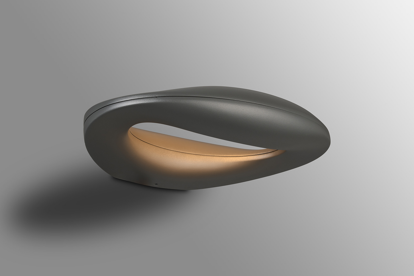 Nico Retro style Curved Wall Light with Integrated LED